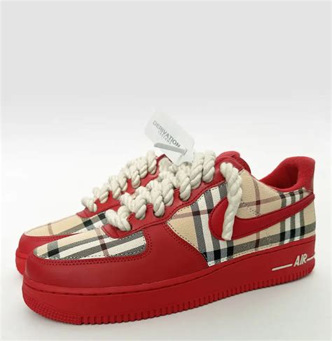 burberry air force 1 red|burberry air force 1 shoes.